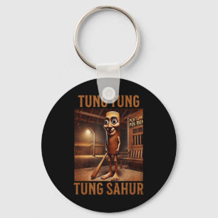 Tung Tung Tung Sahur Italian Brainrot Meme  Key Ring