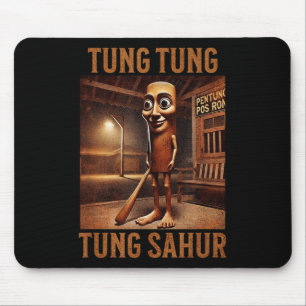 Tung Tung Tung Sahur Italian Brainrot Meme Mouse Pad