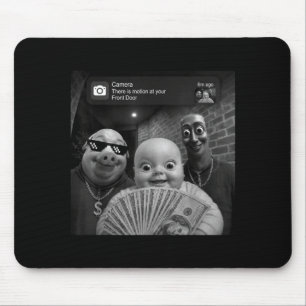 Tung Tung Tung Sahur Pig Man Meme Ai Baby Funny Mouse Pad