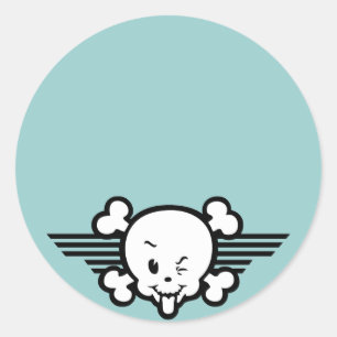 Tungster Metro Classic Round Sticker