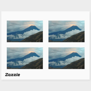 Tungurahua, Ecuador Rectangular Sticker