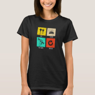 Tuning Car Lover Repairing Cars Mechanic Design To T-Shirt