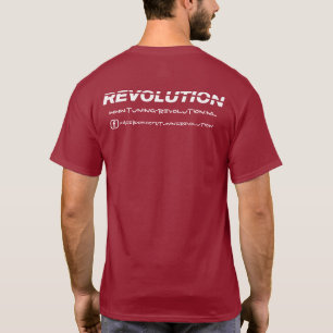 Tuning Revolution - White Text - Facebook T-Shirt