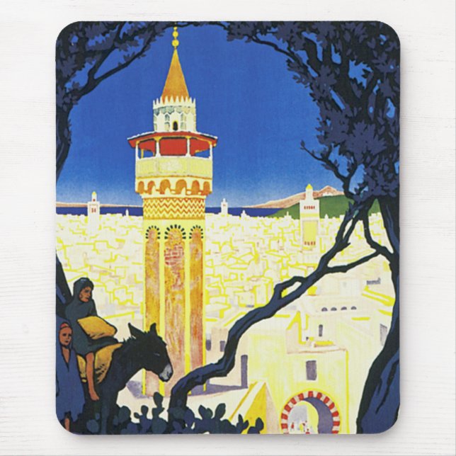 Tunis ~ L'Orient Aux Portes de Marseille Mouse Pad (Front)