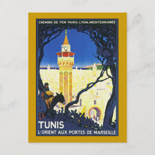 Tunis ~ L'Orient Aux Portes de Marseille Postcard