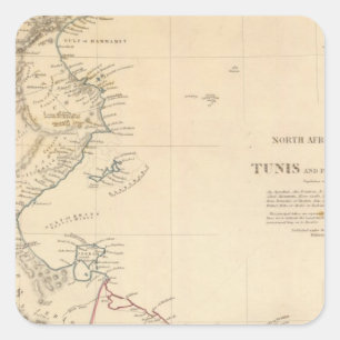 Tunis, Tripoli Square Sticker