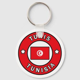 Tunis Tunisia Key Ring