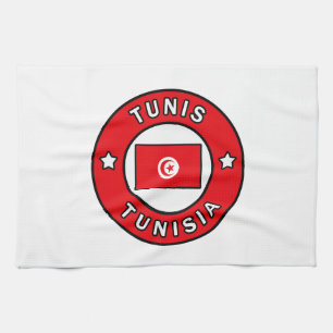 Tunis Tunisia Tea Towel