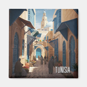 Tunis Tunisia Travel Medina Magnet