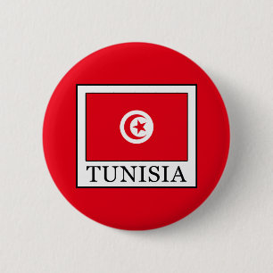 Tunisia 6 Cm Round Badge
