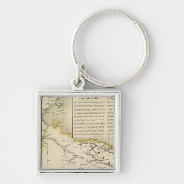 Tunisia and Libya Key Ring (Front)