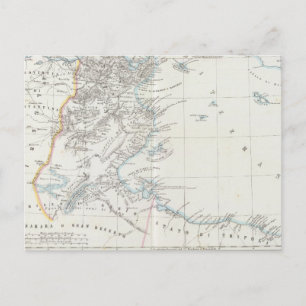 Tunisia and Lybia Postcard