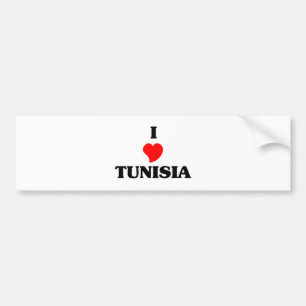 TUNISIA BUMPER STICKER