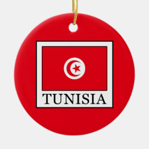 Tunisia Ceramic Tree Decoration