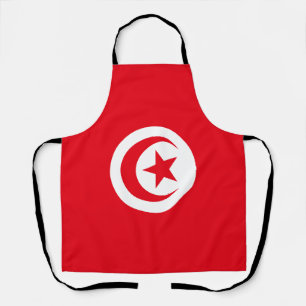 Tunisia Flag Apron