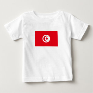 Tunisia Flag Baby T-Shirt