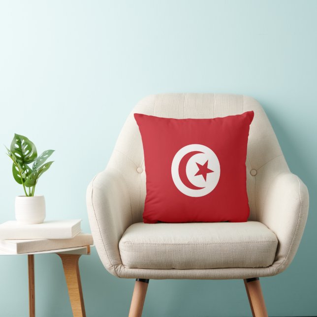 Tunisia flag cushion (Chair)