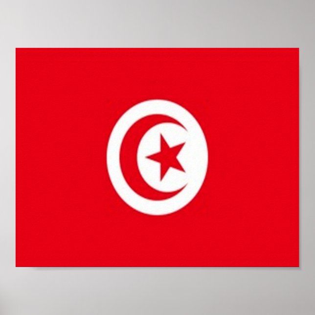 Tunisia - Flag - Poster (Front)