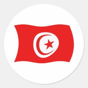 Tunisia Flag Sticker