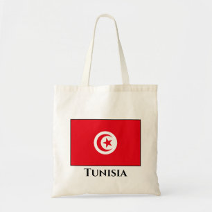 Tunisia Flag Tote Bag