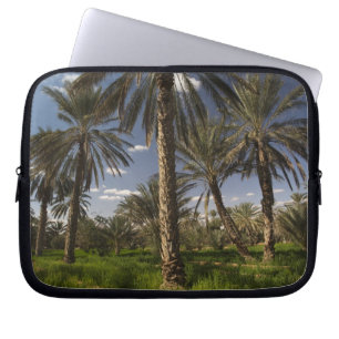 Tunisia, Ksour Area, Ksar Ghilane, date palm Laptop Sleeve