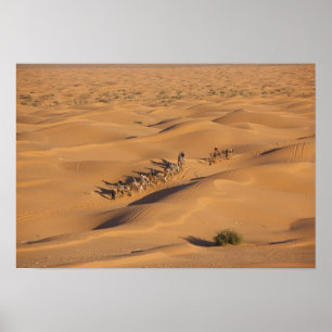 Tunisia, Ksour Area, Ksar Ghilane, Grand Erg 4 Poster