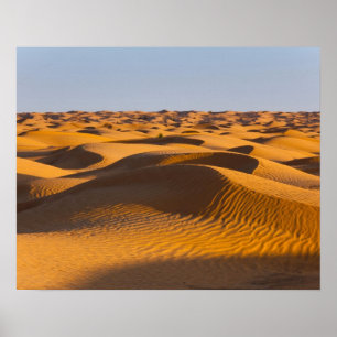 Tunisia, Ksour Area, Ksar Ghilane, Grand Erg 4 Poster