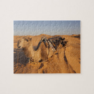 Tunisia, Ksour Area, Ksar Ghilane, Grand Erg 5 Jigsaw Puzzle