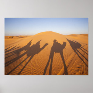 Tunisia, Ksour Area, Ksar Ghilane, Grand Erg 5 Poster