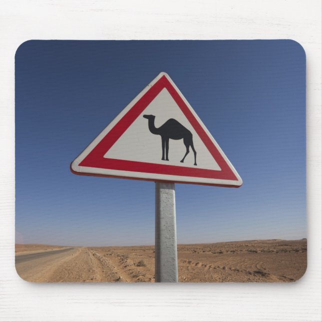 Tunisia, Ksour Area, Ksar Ghilane, Grand Erg 6 Mouse Pad (Front)