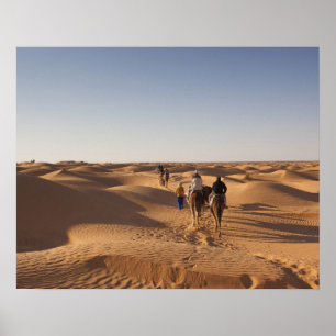 Tunisia, Ksour Area, Ksar Ghilane, Grand Erg 7 Poster