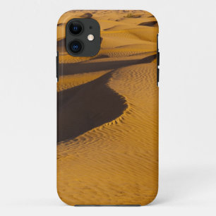 Tunisia, Ksour Area, Ksar Ghilane, Grand Erg iPhone 11 Case