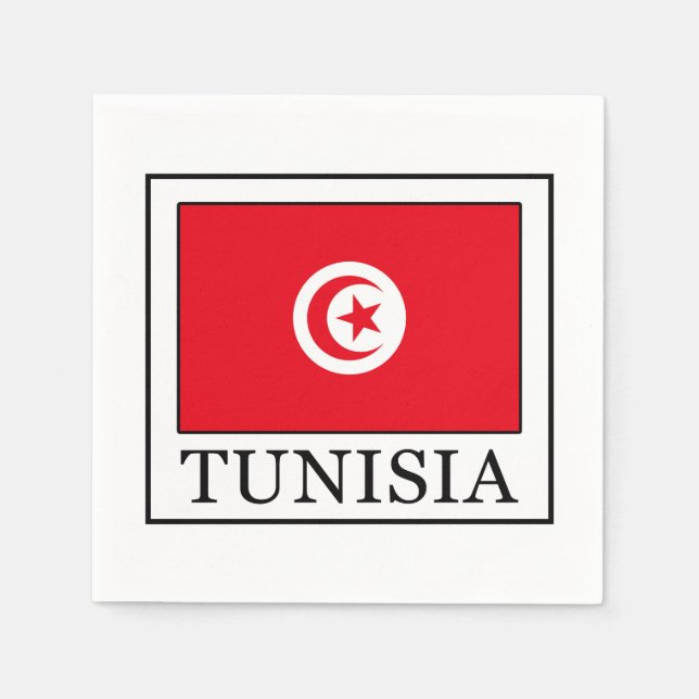 Tunisia Napkin (Front)