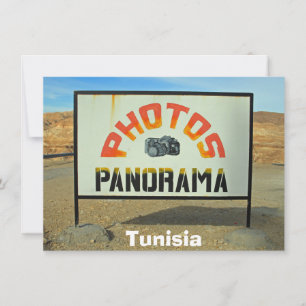 Tunisia photo-stop Card