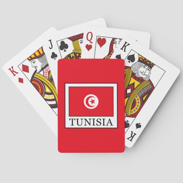 Tunisia Playing Cards (Back)