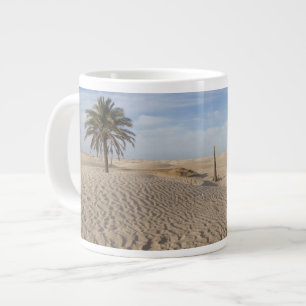 Tunisia, Sahara Desert, Douz, Great Dune, dawn Large Coffee Mug