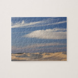 Tunisia, Sahara Desert, Douz, Great Dune, dusk 2 Jigsaw Puzzle