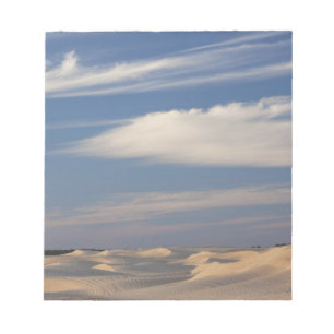 Tunisia, Sahara Desert, Douz, Great Dune, dusk 2 Notepad