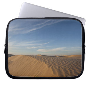 Tunisia, Sahara Desert, Douz, Great Dune, dusk Laptop Sleeve