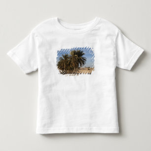 Tunisia, Sahara Desert, Douz, Great Dune, palm Toddler T-Shirt