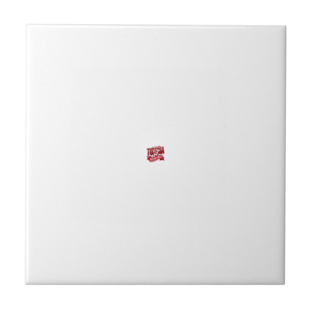 Tunisia Soccer 2026 Soccer Bold Country Typography Ceramic Tile (Front)