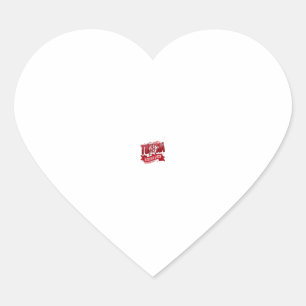 Tunisia Soccer 2026 Soccer Bold Country Typography Heart Sticker