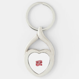 Tunisia Soccer 2026 Soccer Bold Country Typography Key Ring