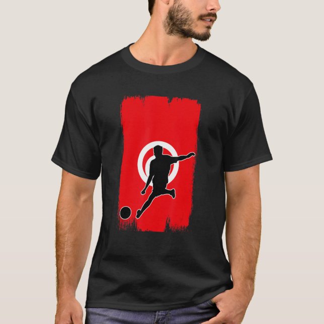 Tunisia Soccer T-Shirt (Front)