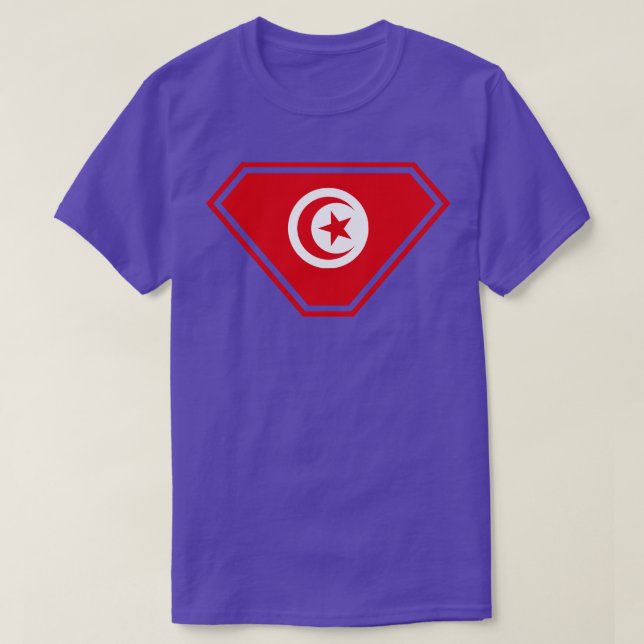 Tunisia SuperEmpowered Shield T-Shirt (Design Front)
