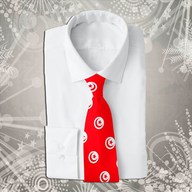 Tunisia Ties, fashion Tunisian Flag, business Tie (Creator Uploaded)