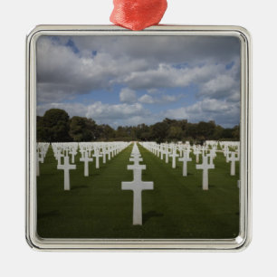 Tunisia, Tunis, Carthage, US World War Two-era 2 Metal Ornament