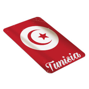 Tunisia vintage travel poster magnet