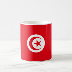 Tunisian Flag (Tunisia) (Islamic Crescent) Coffee Mug