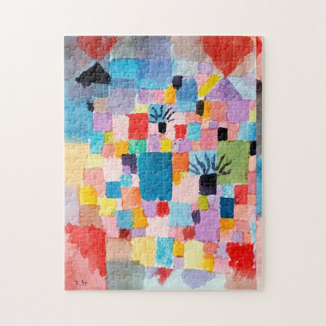 Tunisian Garden, Klee Jigsaw Puzzle (Vertical)